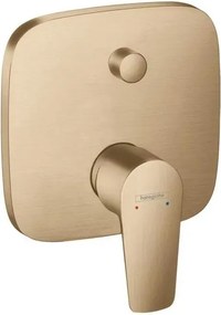 Baterie cada - dus incastrata Hansgrohe Talis E monocomanda bronz periat