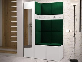 Mobilier hol Tovenaz X (Verde) (cu oglindă). 1104772