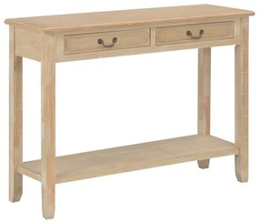 vidaXL Masă consolă, 110 x 35 x 80 cm, lemn