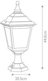 Lampă de exterior KERRY 1xE27/100W/230V IP44 Elstead KERRY-PED-POR