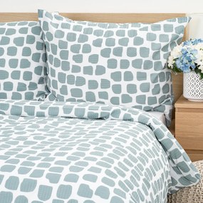 Lenjerie de pat 4Home Stone bumbac creponat, 140 x 200 cm, 70 x 90 cm