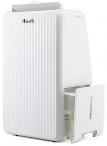 Dezumidificator Woods MRD10G, 102 m³/h, Pana la 40 m², Pentru bai, 10l/24h, Timer, Debit reglabil, Hidrostat, Alb