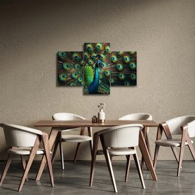 Tablou – Păun (90x60 cm)