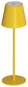 Lampă LED dimabilă de masă Kanlux 36323 INITA LED/1,2W/1800 mAh IP54 galben