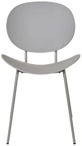 Set 2 buc scaune de sufragerie Sarrah (gri) . 1075891