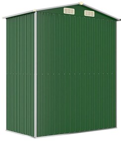 Sopron de gradina, verde, 192x108x223 cm, otel galvanizat Verde