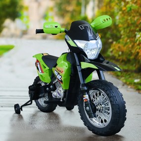 Motoreta MotoCross Electrica pentru Copii HOMCOM, 107x53x70cm | Aosom RO
