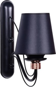 Aplica perete negru homs,seria lx,40048