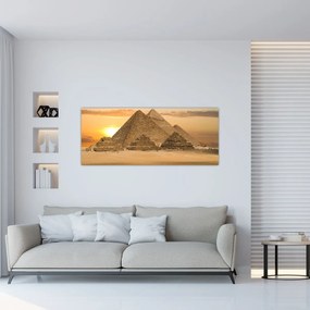 Tablou - Piramidele (120x50 cm)
