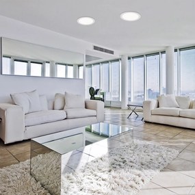 Spot LED incastrabil design modern Shaun alb 22cm