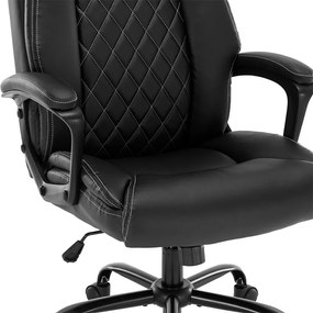 Scaun de birou manager Victory piele ecologica negru