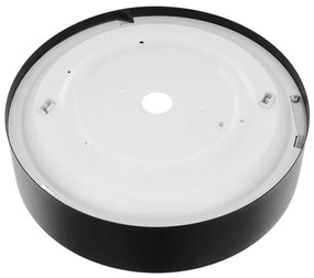 Plafonieră CLEO 2xE27/24W/230V d. 30 cm neagră