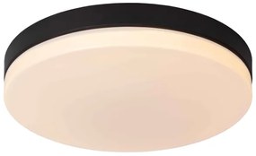 Plafonieră LED pentru baie Lucide 79111/36/30 BISKIT LED/24W/230V IP44 negru