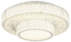 Plafonieră LED dimabilă Globo 67162-50D MUCKY 50W/230V d. 50 cm + telecomandă