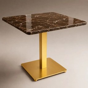 Picioare metalice pentru masa 80x80 cm,culoare auriu