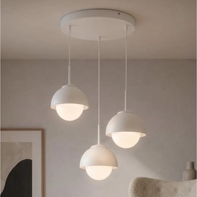 BRILAGI - Candelabru pe cablu COSMO 3xE27/60W/230V alb