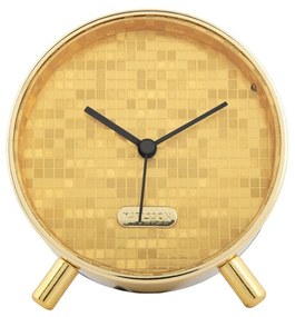 Karlsson 6004GD ceas cu alarmă design auriu, diametru 11 cm