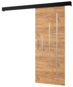 Uși culisante 70 cm Slavdro 3 (craft auriu + negru mat). 1108771