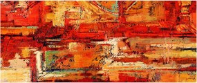 Tablou cu pictură pe pereți (120x50 cm)