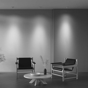 Spot LED incastrabil design tehnic Magnum 2 alb