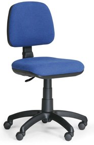 Scaun de lucru Milano fara cotiere, albastru