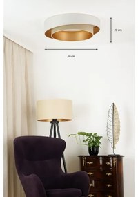 Plafonieră LED dimabilă Brilagi VEGAS SHINE LED/24W/230V crem/bej + telecomandă