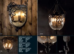 Aplica de interior impresionanta din fier forjat WL 3327