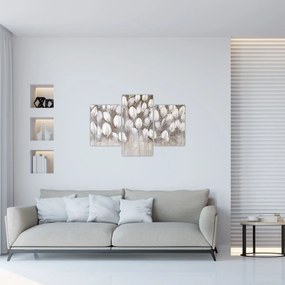 Tablou - Lalele structurate (90x60 cm)