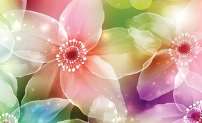 Fototapet - Flori (152,5x104 cm)