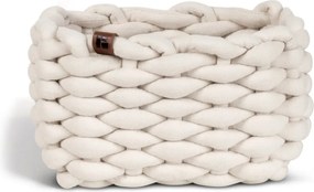 Coș de depozitare din material textil 20x15x11 cm Peach Skin S – Bigso