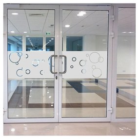 Autocolant rezistent la apă, pentru cabina de duș, Ambiance Bubbles
