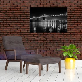 Tablou - pod albnegru (90x60 cm)