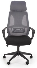Scaun de birou Valdez gri/negru
