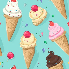 Sezlong de plaja pliabil SAND ICE CREAM, colorat