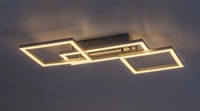 Plafoniera LED cu telecomanda Ellinor 55x45cm