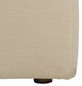 Canapea bej cu tapițerie din in 212 cm – Ixia