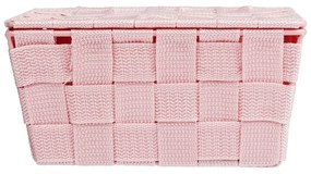 Coș cu capac Wenko Adria, roz