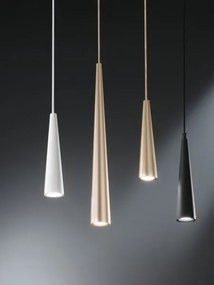 Ondaluce - Pendul pe cablu NOA, 1xGU10/20W/230V, diam. 5,5 cm, auriu