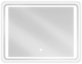 Mexen Zusa oglindă de baie iluminată 80 x 60 cm, LED 6000K, anti-aburire - 9808-080-060-611-00
