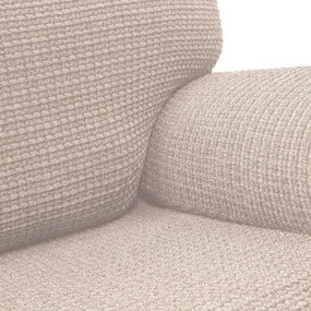 Nueva Textura Huse super elastice RUBINIA smântânii fotoliu triplu (l. 180 - 230 cm)