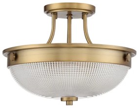 Lustră aplicată MANTLE 2xE27/60W/230V alamă Quoizel