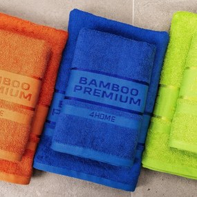 Prosop de corp 4Home Bamboo Premium albastru, , 70 x 140 cm