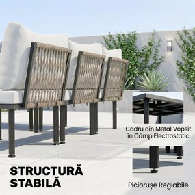 Outsunny canapele metalice | Aosom Romania