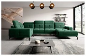 Colțar Neviro 350cm verde