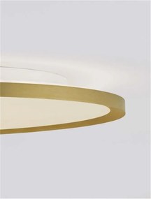 Plafoniera LED design slim ALMIRA negru D-60cm
