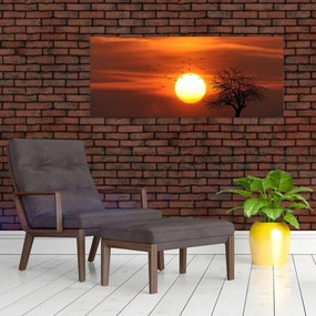 Tablou - Apus de soare (120x50 cm)