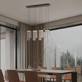 Lustra cu 8 pendule LED BRIELLE