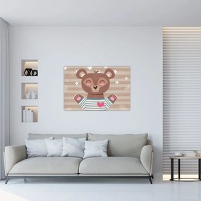 Tablou - Ursulețul iubitor (90x60 cm)