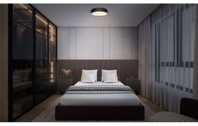 Osram - Plafonieră ORBIS PARIS 2xE27/25W/230V Ø 40 cm negru