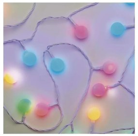 Instalație LED de Crăciun de exterior 40xLED/9m IP44 multicolor